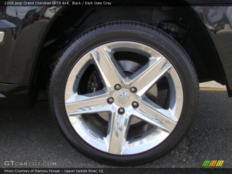 Black / Dark Slate Gray 2008 Jeep Grand Cherokee SRT8 4x4