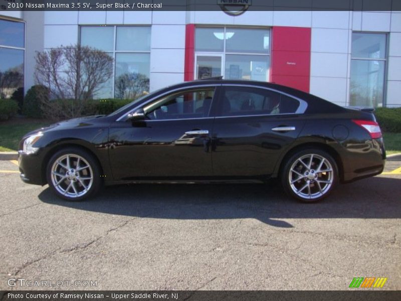 Super Black / Charcoal 2010 Nissan Maxima 3.5 SV