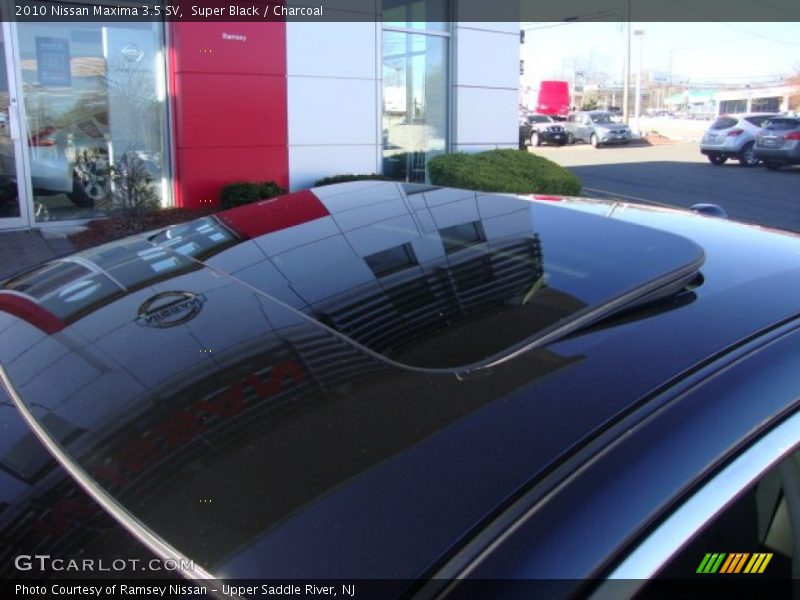 Super Black / Charcoal 2010 Nissan Maxima 3.5 SV
