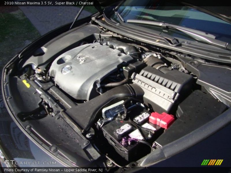 Super Black / Charcoal 2010 Nissan Maxima 3.5 SV
