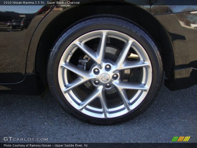 Super Black / Charcoal 2010 Nissan Maxima 3.5 SV