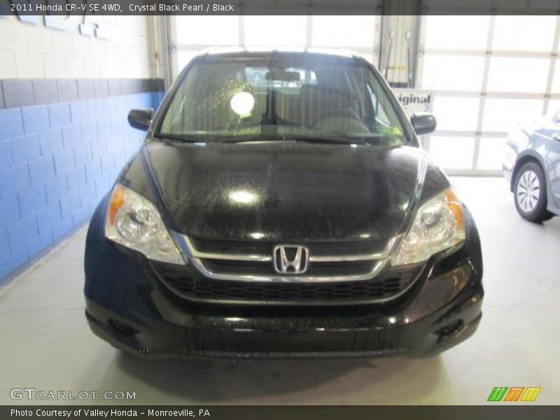 Crystal Black Pearl / Black 2011 Honda CR-V SE 4WD