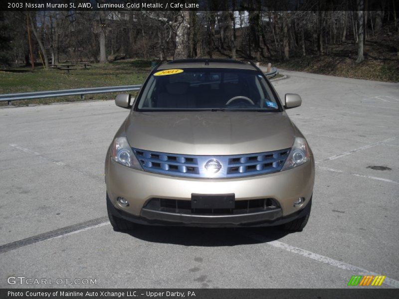 Luminous Gold Metallic / Cafe Latte 2003 Nissan Murano SL AWD