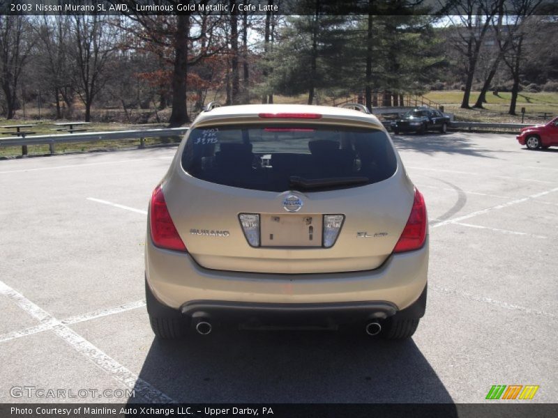 Luminous Gold Metallic / Cafe Latte 2003 Nissan Murano SL AWD