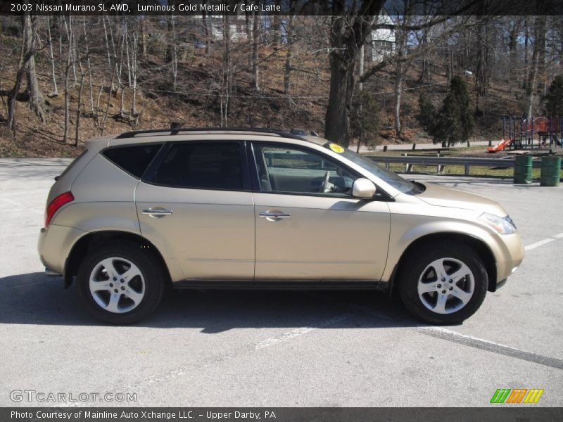 Luminous Gold Metallic / Cafe Latte 2003 Nissan Murano SL AWD