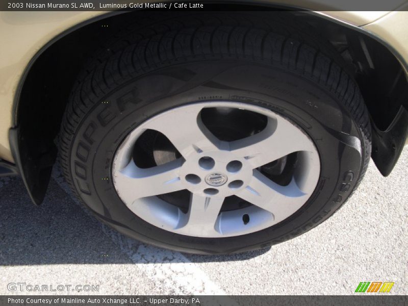 Luminous Gold Metallic / Cafe Latte 2003 Nissan Murano SL AWD