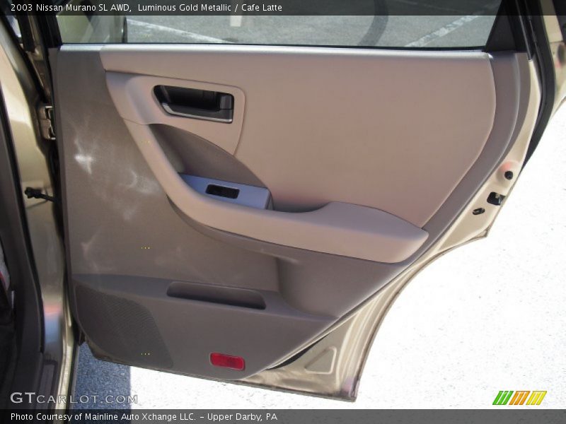 Luminous Gold Metallic / Cafe Latte 2003 Nissan Murano SL AWD