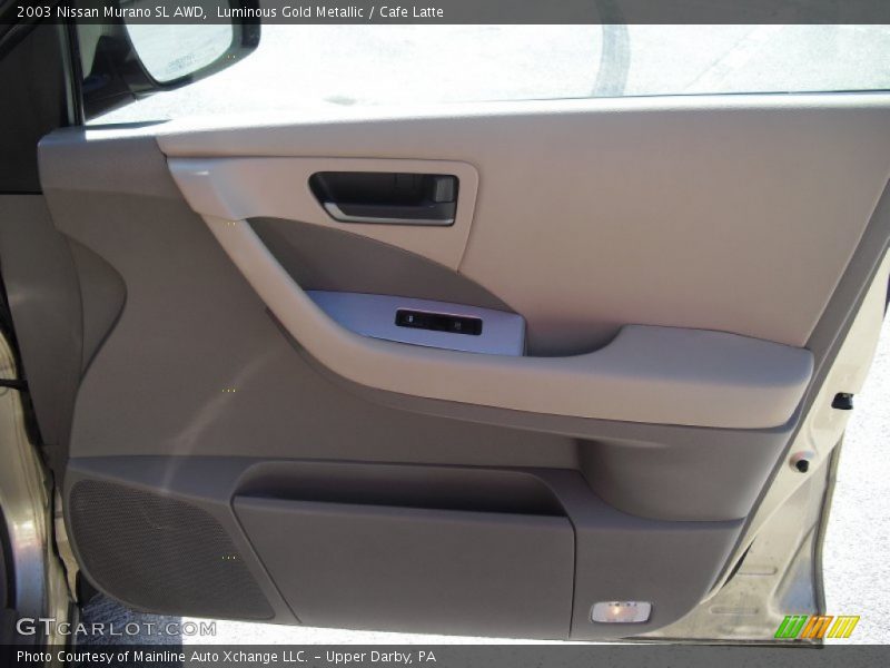 Luminous Gold Metallic / Cafe Latte 2003 Nissan Murano SL AWD