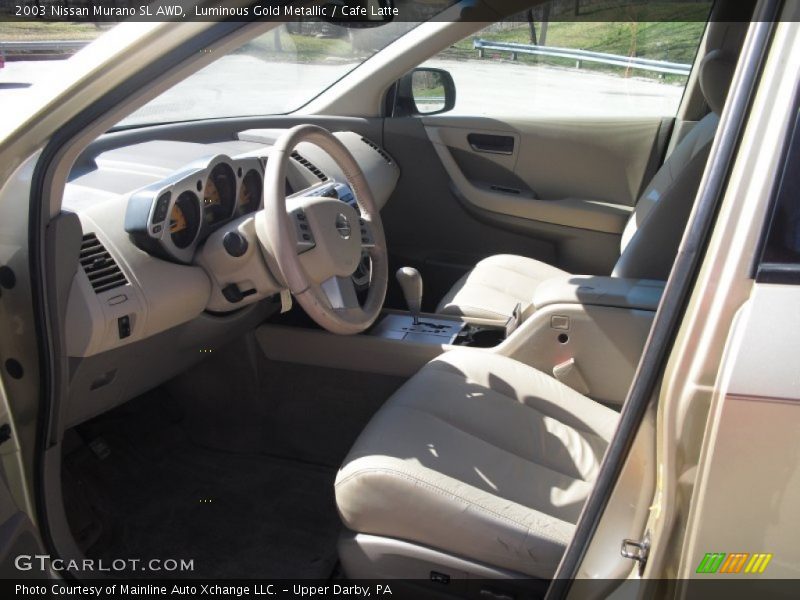 Luminous Gold Metallic / Cafe Latte 2003 Nissan Murano SL AWD