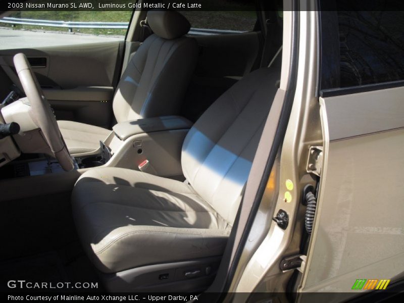 Luminous Gold Metallic / Cafe Latte 2003 Nissan Murano SL AWD