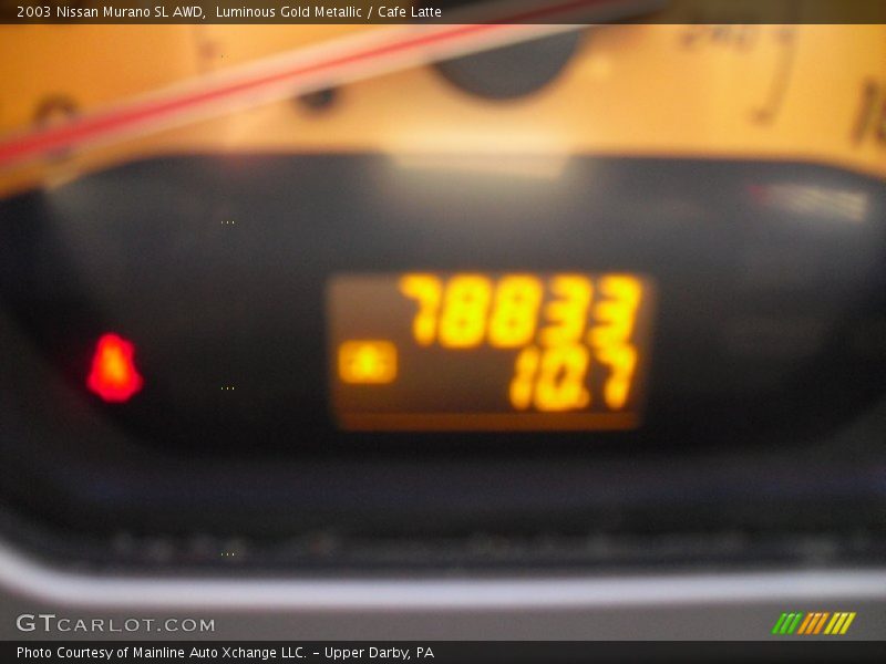 Luminous Gold Metallic / Cafe Latte 2003 Nissan Murano SL AWD