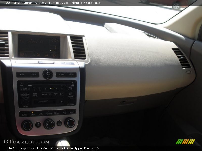 Luminous Gold Metallic / Cafe Latte 2003 Nissan Murano SL AWD