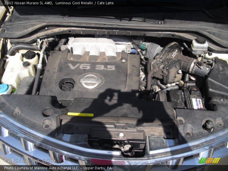 Luminous Gold Metallic / Cafe Latte 2003 Nissan Murano SL AWD
