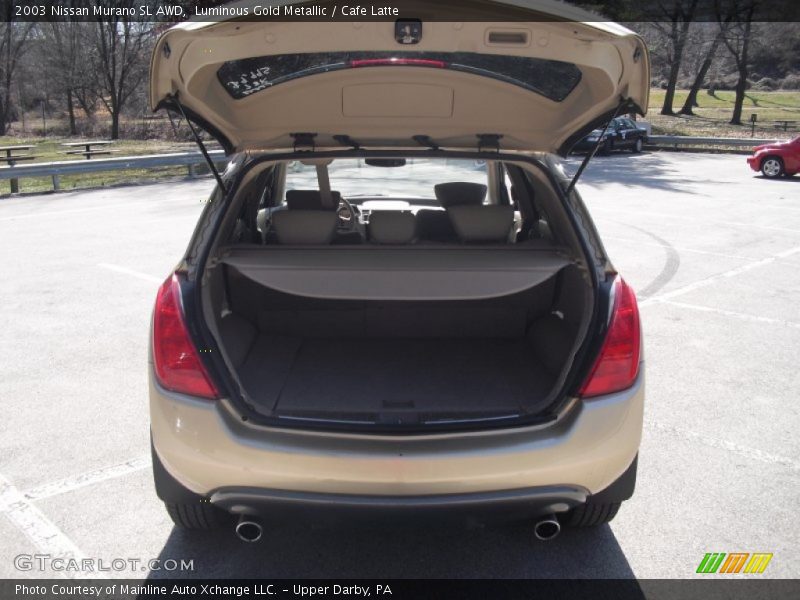 Luminous Gold Metallic / Cafe Latte 2003 Nissan Murano SL AWD