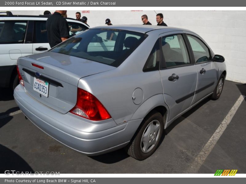 CD Silver Metallic / Dark Charcoal 2000 Ford Focus LX Sedan