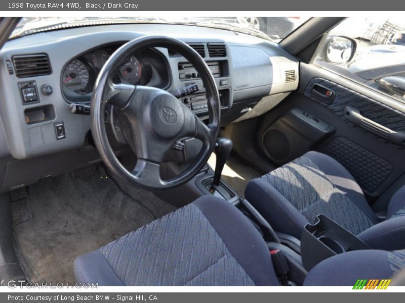 Black / Dark Gray 1998 Toyota RAV4 4WD