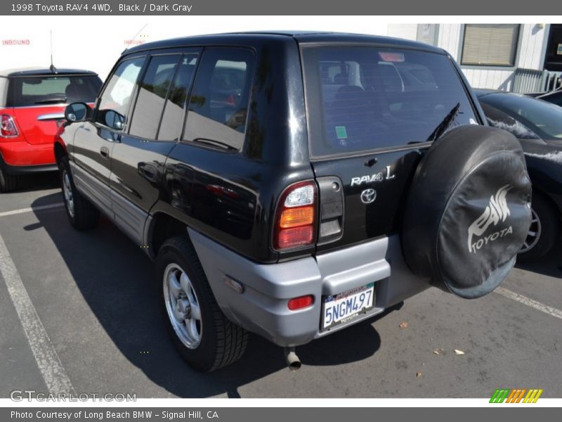 Black / Dark Gray 1998 Toyota RAV4 4WD