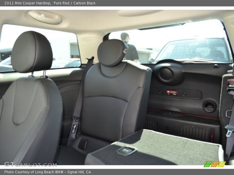Pure Red / Carbon Black 2011 Mini Cooper Hardtop