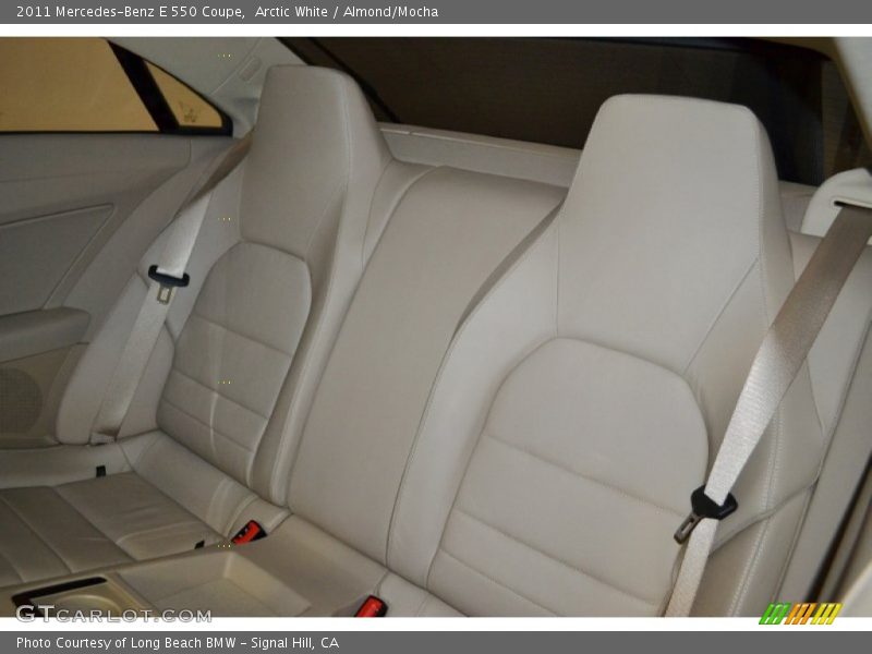 Arctic White / Almond/Mocha 2011 Mercedes-Benz E 550 Coupe