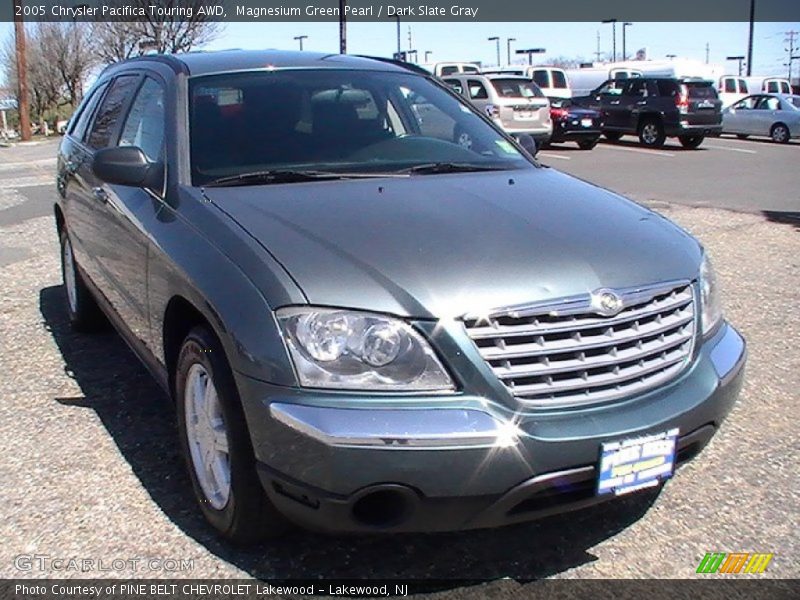 Magnesium Green Pearl / Dark Slate Gray 2005 Chrysler Pacifica Touring AWD