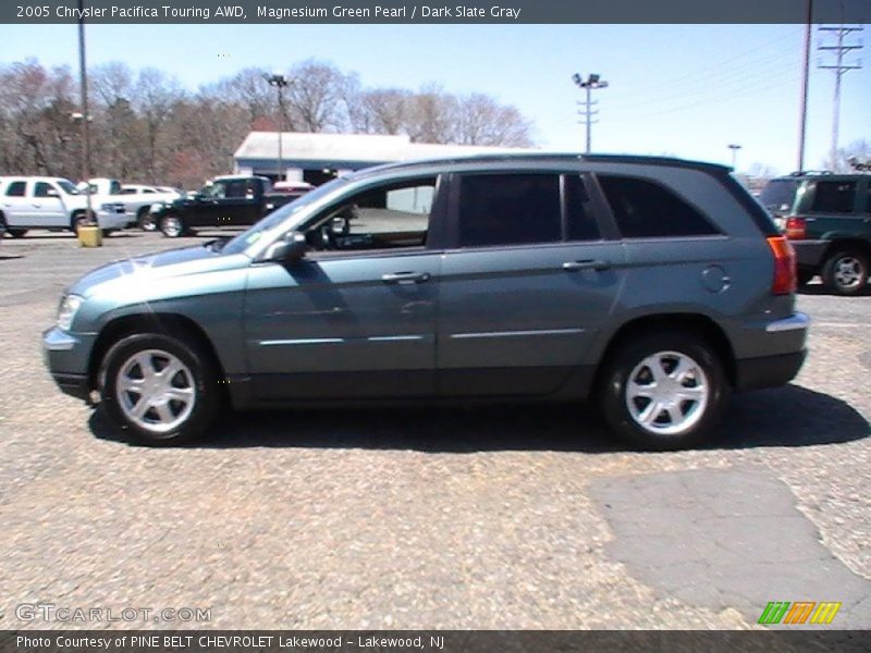 Magnesium Green Pearl / Dark Slate Gray 2005 Chrysler Pacifica Touring AWD