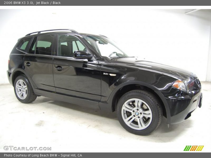Jet Black / Black 2006 BMW X3 3.0i