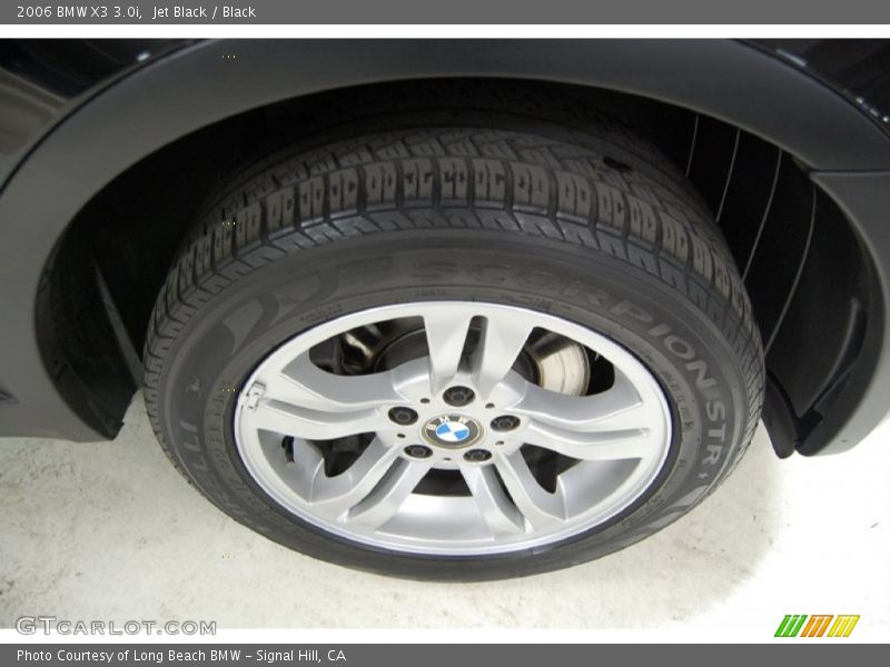Jet Black / Black 2006 BMW X3 3.0i