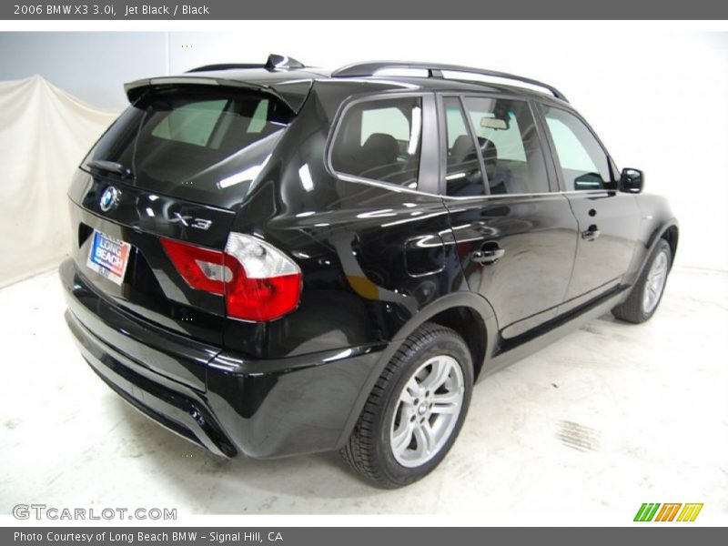 Jet Black / Black 2006 BMW X3 3.0i