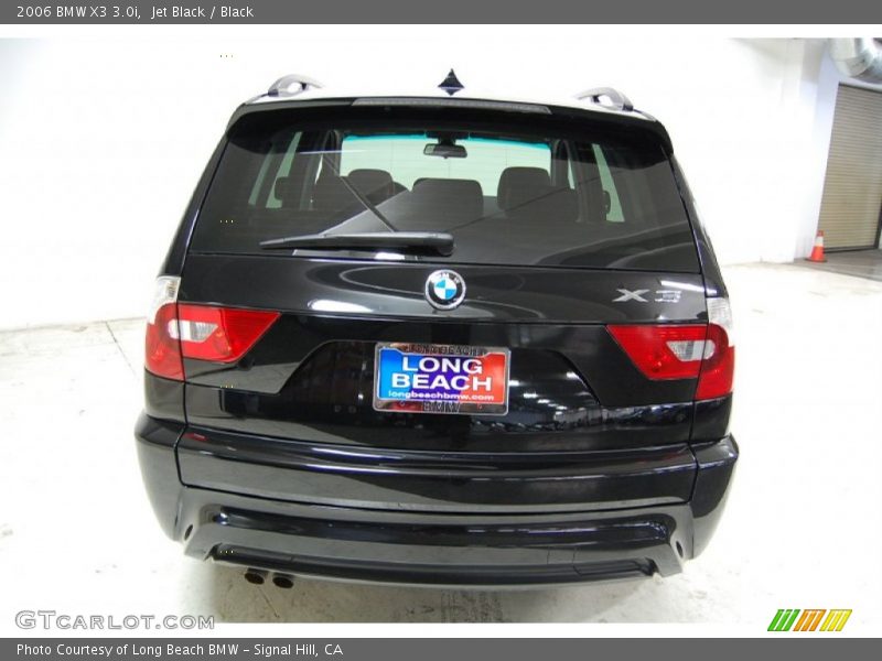 Jet Black / Black 2006 BMW X3 3.0i
