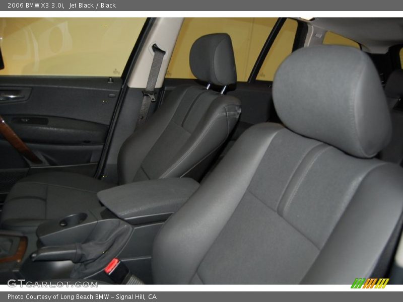 Jet Black / Black 2006 BMW X3 3.0i