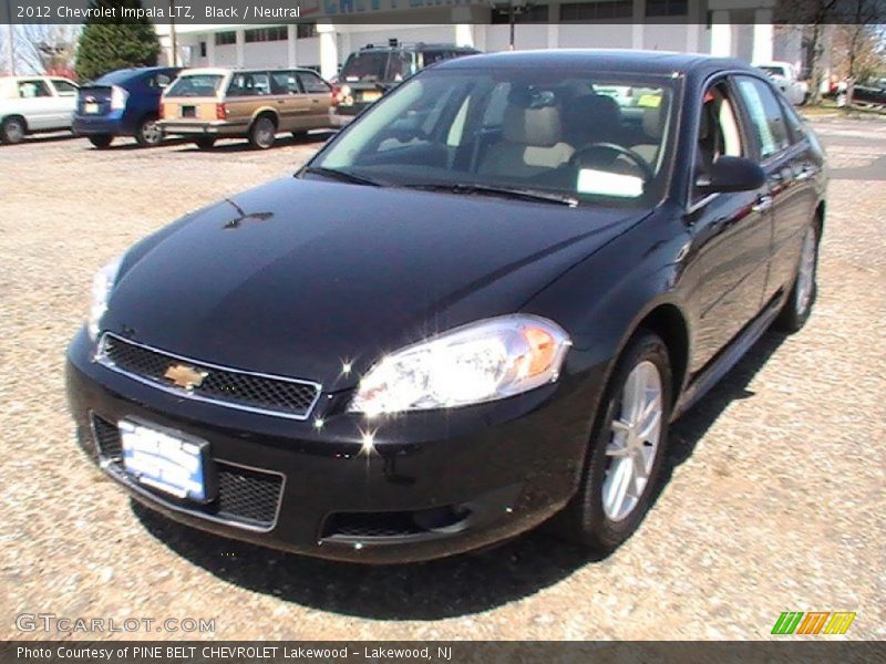 Black / Neutral 2012 Chevrolet Impala LTZ