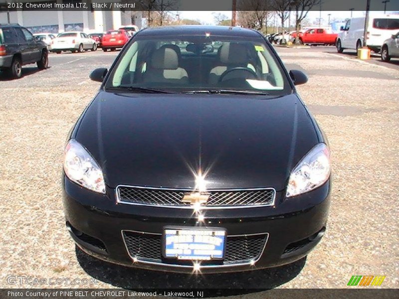 Black / Neutral 2012 Chevrolet Impala LTZ