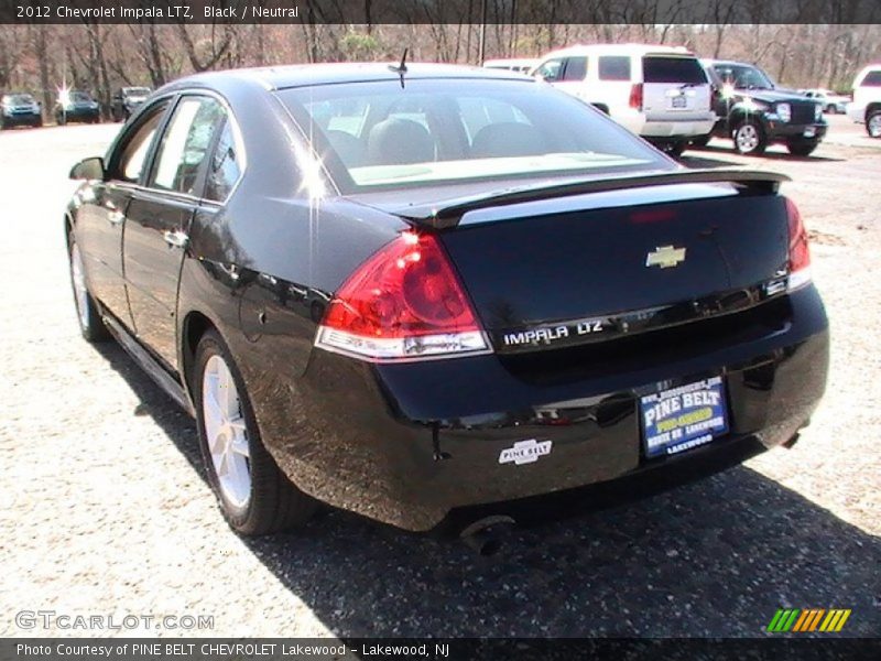 Black / Neutral 2012 Chevrolet Impala LTZ