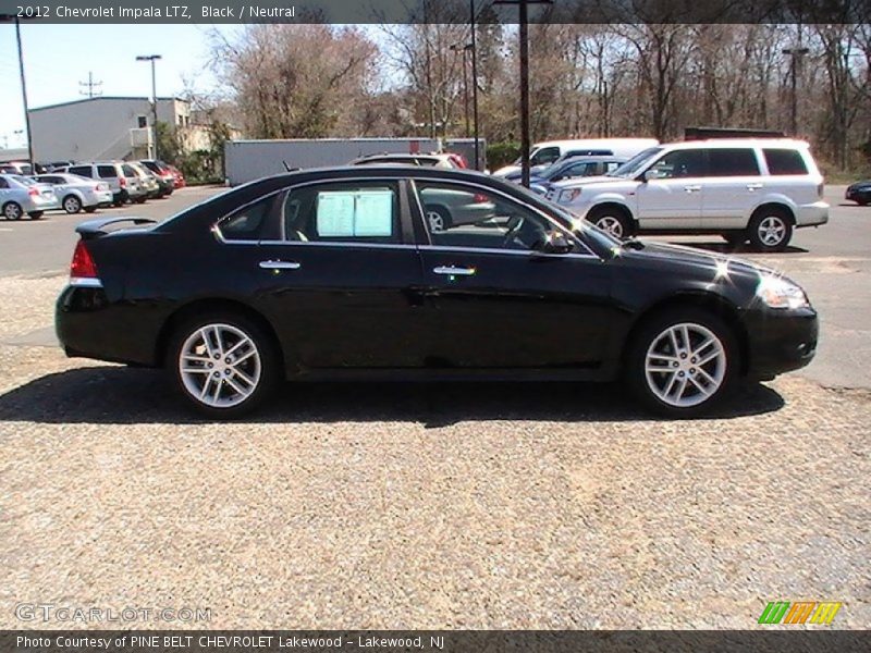 Black / Neutral 2012 Chevrolet Impala LTZ