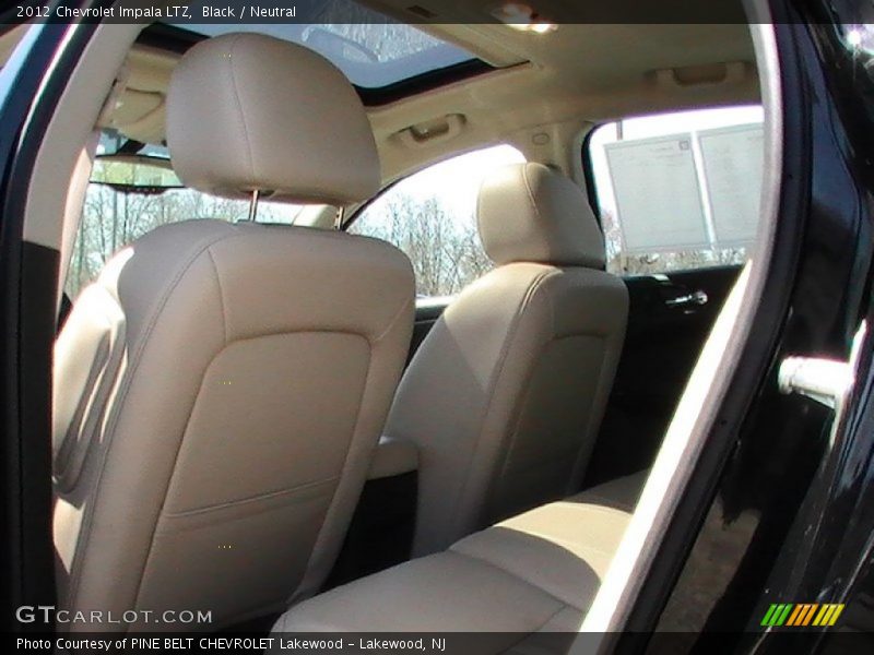Black / Neutral 2012 Chevrolet Impala LTZ