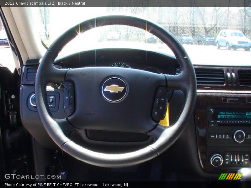 Black / Neutral 2012 Chevrolet Impala LTZ