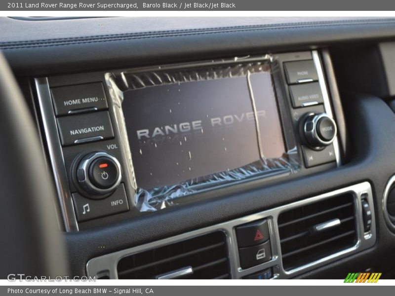 Barolo Black / Jet Black/Jet Black 2011 Land Rover Range Rover Supercharged