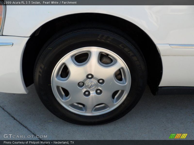 Pearl White / Parchment 1999 Acura RL 3.5 Sedan