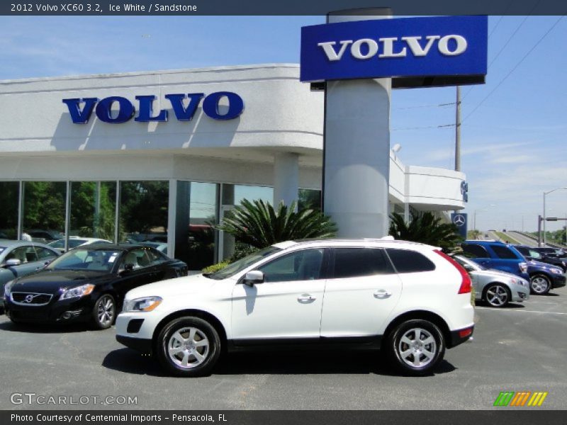 Ice White / Sandstone 2012 Volvo XC60 3.2