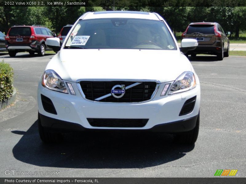 Ice White / Sandstone 2012 Volvo XC60 3.2