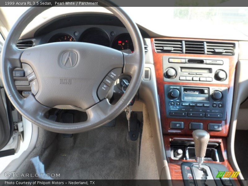 Pearl White / Parchment 1999 Acura RL 3.5 Sedan