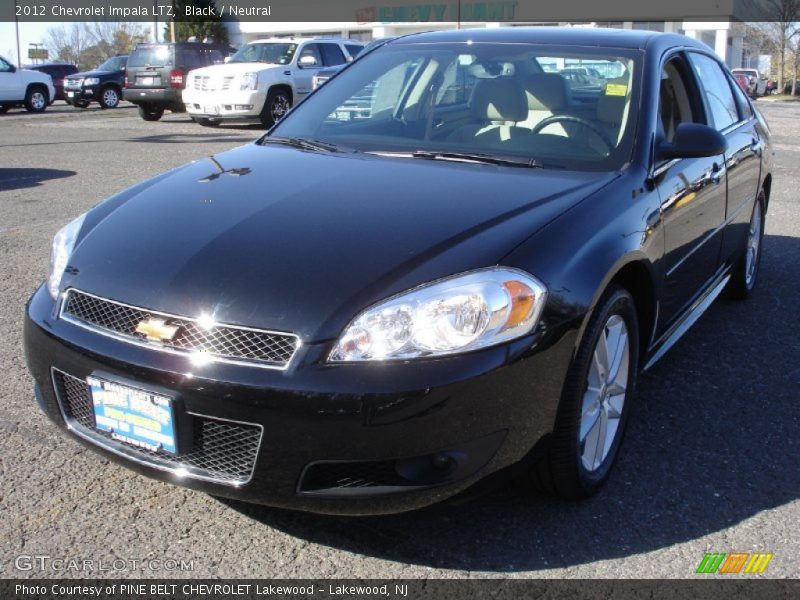 Black / Neutral 2012 Chevrolet Impala LTZ