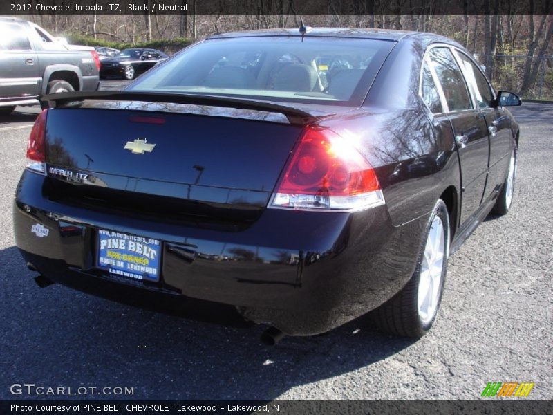 Black / Neutral 2012 Chevrolet Impala LTZ