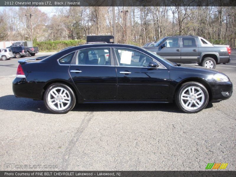 Black / Neutral 2012 Chevrolet Impala LTZ
