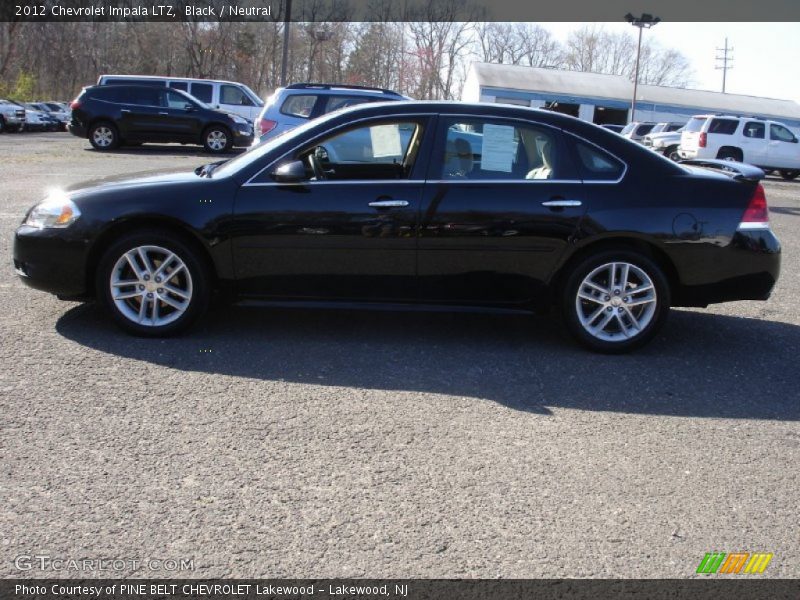 Black / Neutral 2012 Chevrolet Impala LTZ