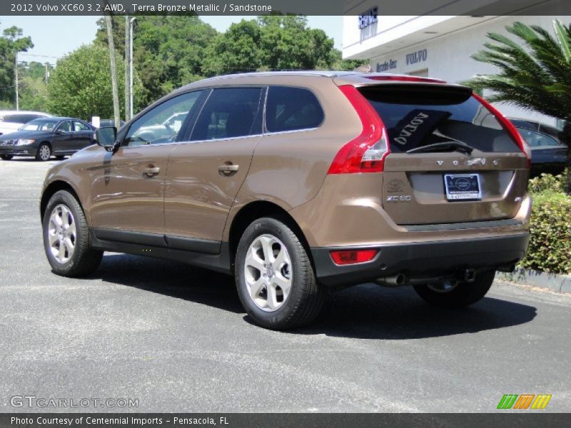 Terra Bronze Metallic / Sandstone 2012 Volvo XC60 3.2 AWD