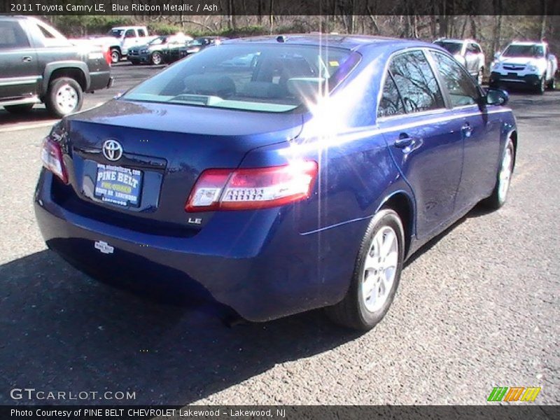 Blue Ribbon Metallic / Ash 2011 Toyota Camry LE