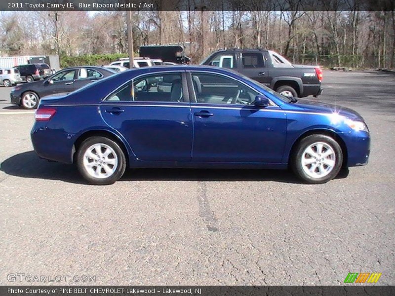 Blue Ribbon Metallic / Ash 2011 Toyota Camry LE