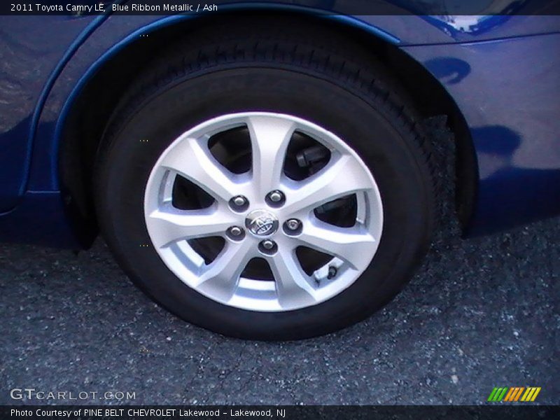 Blue Ribbon Metallic / Ash 2011 Toyota Camry LE