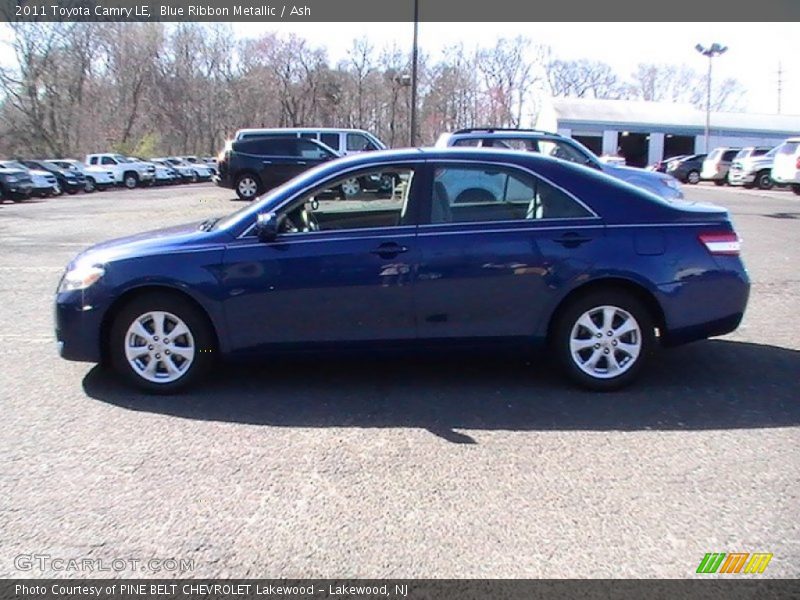 Blue Ribbon Metallic / Ash 2011 Toyota Camry LE